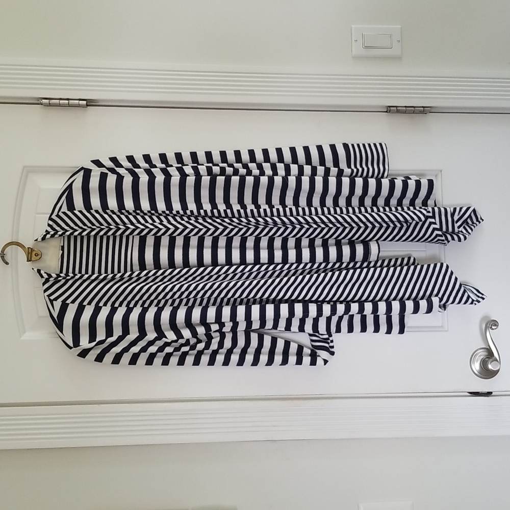 Chico's Zenergy terry knit sweater jacket